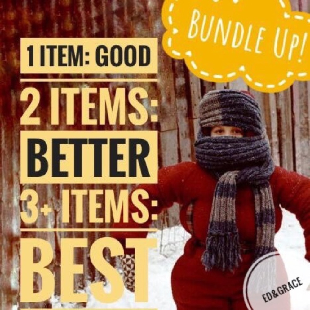 Bundle Up! Bigger Bundles makes Bigger Discounts!
